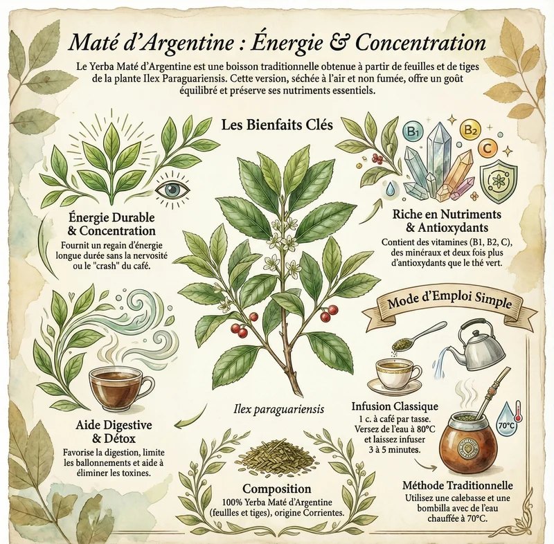 Maté traditionnel | Yerba Mate Argentine