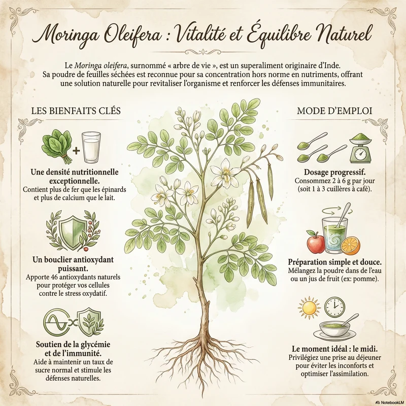 Moringa en poudre
