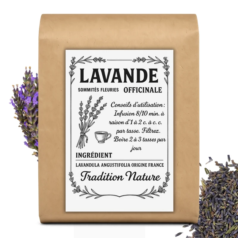 Lavande officinale fleurs tisane | Origine France et Ecocertifiable