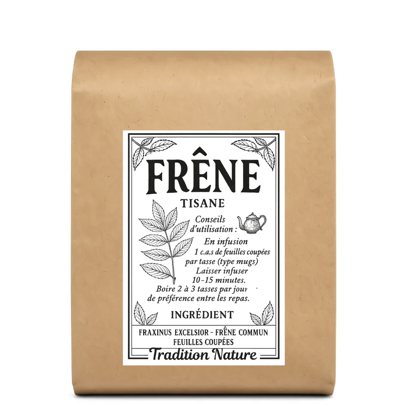 Tisane de Frêne - Feuille coupée
