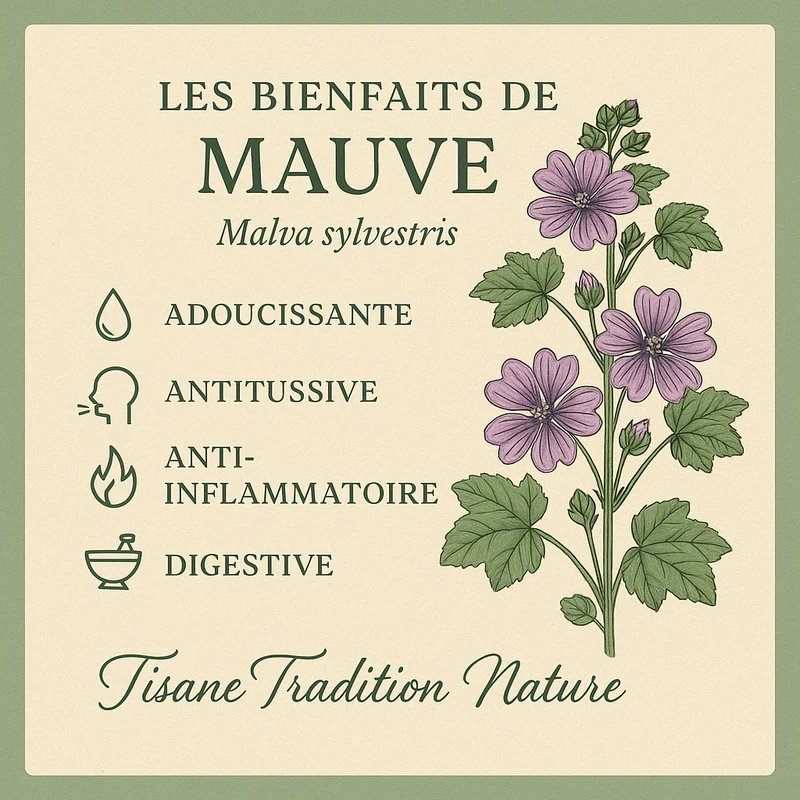 Tisane de MAUVE [partie aérienne coupée]