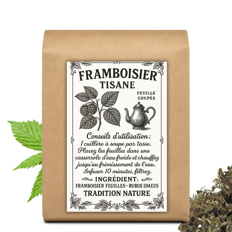 Framboisier feuille coupée - Rubus idaeus