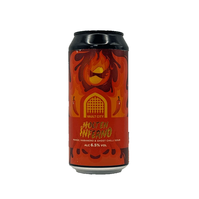 Vault City - Molten Inferno 44cl | Mango, Habanero & Ghost Chili Sour