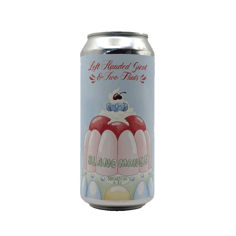Left Handed Giant collab' Two Flints - Blancmange 44cl | DDH Hazy IPA