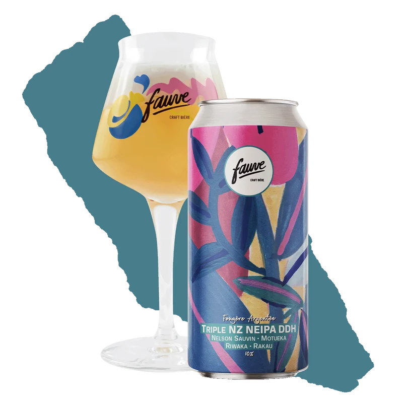 Fougère Argentée - Triple NZ NEIPA DDH Nelson Sauvin, Motueka, Riwaka, Rakau - 44cL