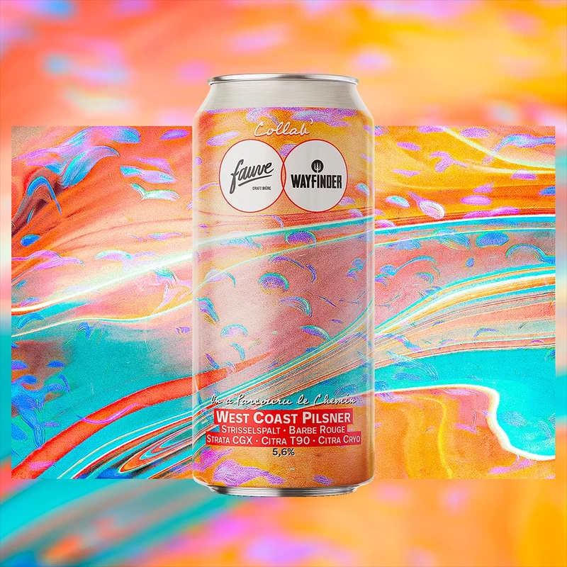On a Parcouru le Chemin - West Coast Pilsner - Collab' Wayfinder - 44cL