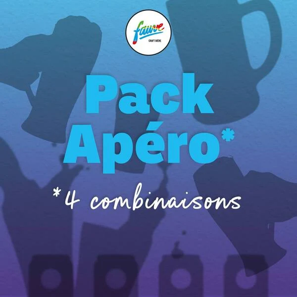 Pack Fauve Apéro : IPA - LAGER - SOUR