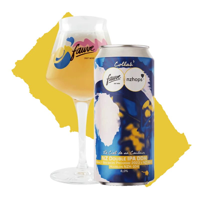 Le Ciel de sa Couleur - NZ Double IPA DDH Bract Brewers Program 2023 (NZ Hops) NZH-104 x Fauve – 44cL