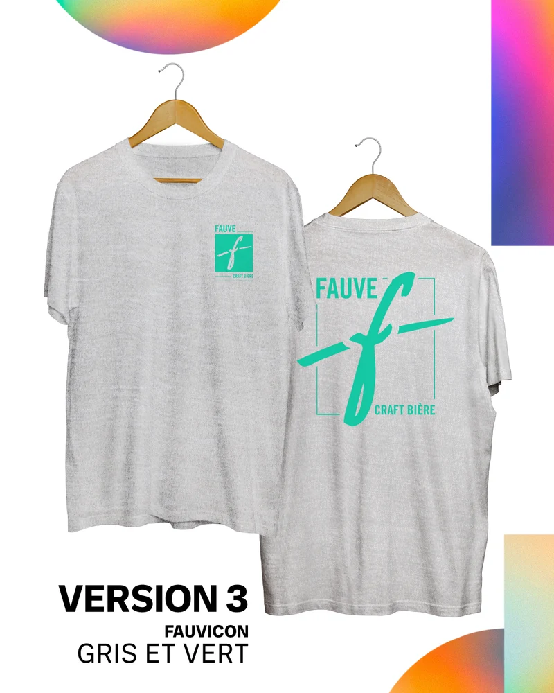 T-shirt Fauvicon - 4 coloris
