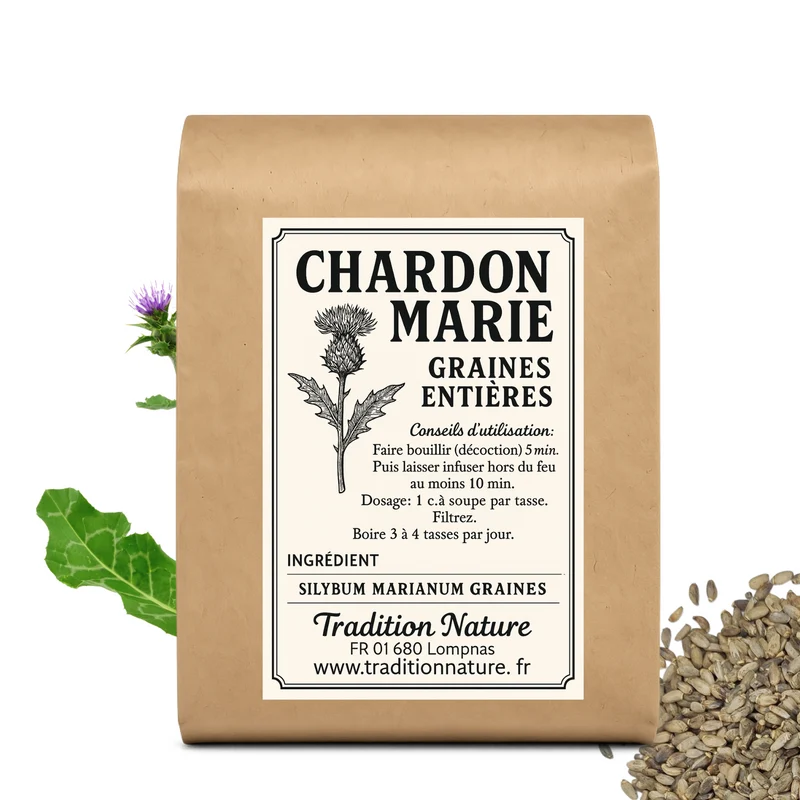 Chardon Marie graines entières