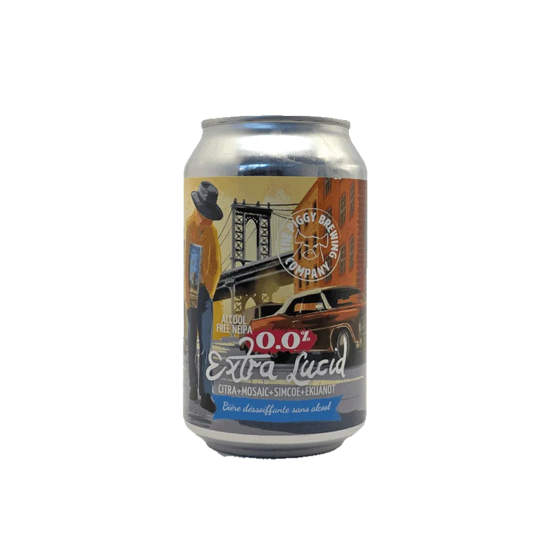 Piggy Brewing - Extra Lucid 0,0% 33cl | NEIPA sans alcool