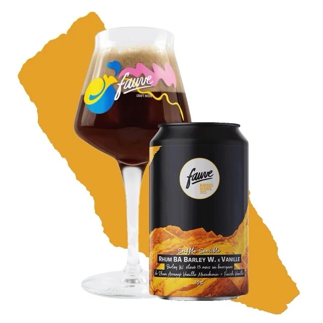 Souffle Sensible - Barley W. élevé 15 mois en barriques de Rhum Arrangé Vanille Macadamia + Finish Vanille - 33cL
