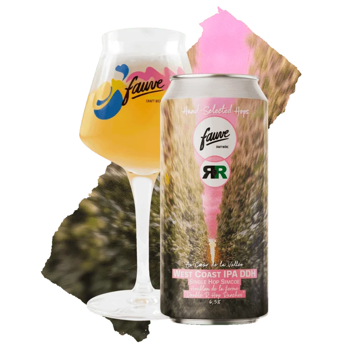 Au Cœur de la Vallée - West Coast IPA - Hand-Selected Single Hop Series - Simcoe - Houblon issu de la ferme : Double R Hop Ranches - 44cL
