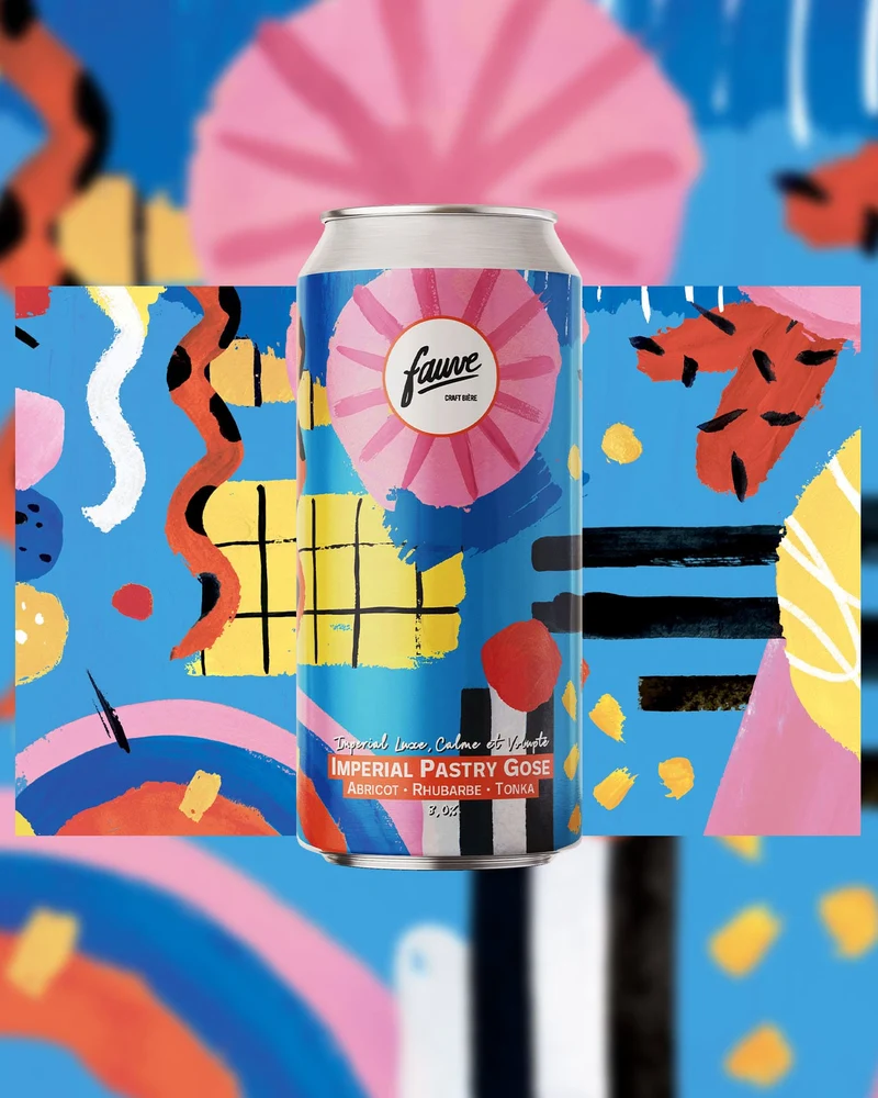 Imperial Luxe, Calme et Volupté - Imperial Pastry Gose Abricot, Rhubarbe, Tonka - 44cL