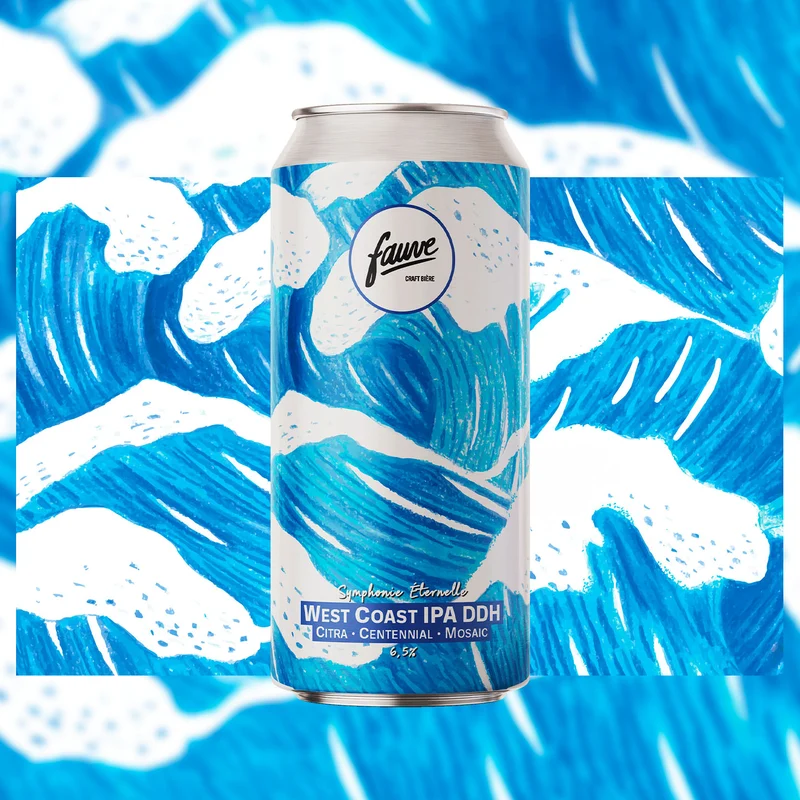 Symphonie Éternelle - West Coast IPA DDH - Citra, Centennial, Mosaic - 44cL