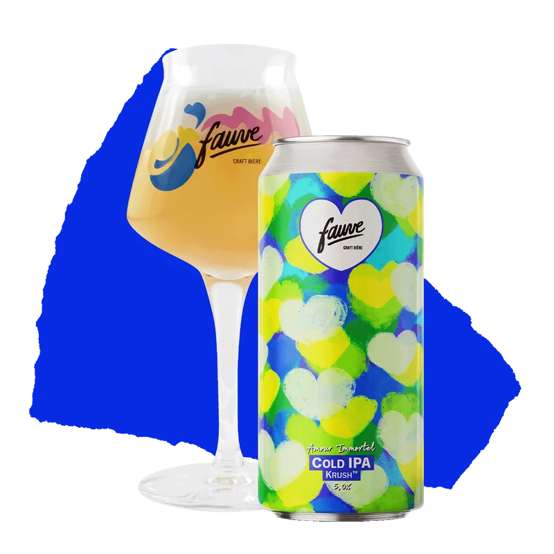 Amour Immortel - Cold IPA - Single Hop : Krush™ - 44cL