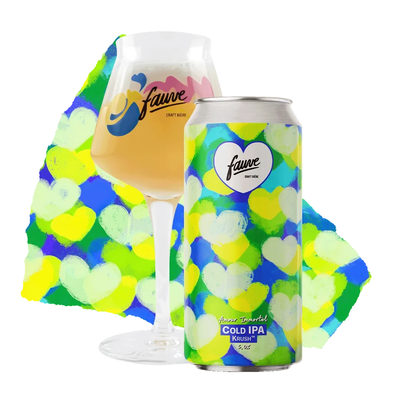 Amour Immortel - Cold IPA - Single Hop : Krush™ - 44cL