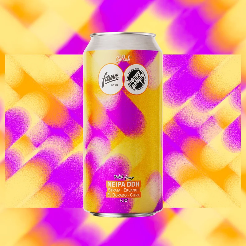 Petit Ange - NEIPA DDH - Strata, Ekuanot, El Dorado, Citra - Collab Hoppy People - 44cL