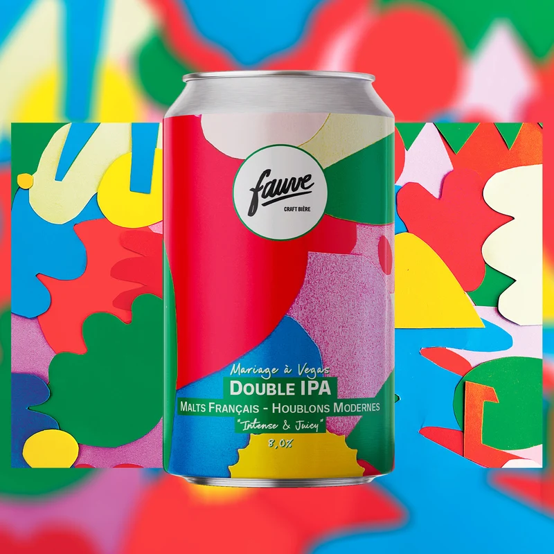 Mariage à Vegas - Double NEIPA - Malts Français et Houblons Modernes : Krush, Mosaic et Talus - 33cL