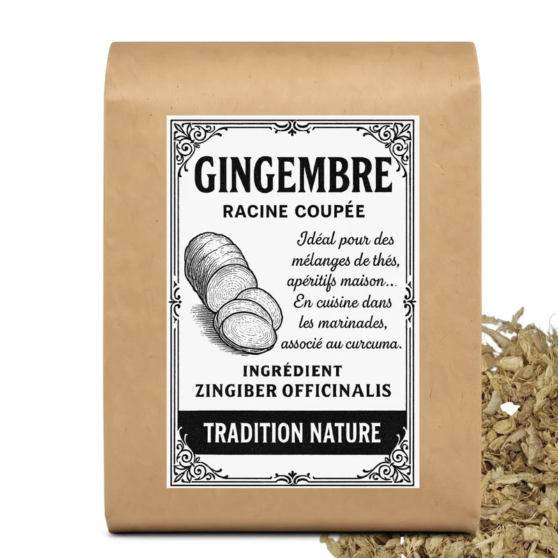 Gingembre en morceaux (Ginger flakes)