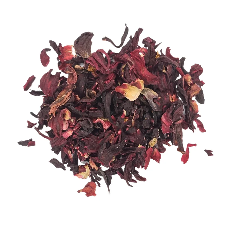 Hibiscus fleurs COUPEES (bissap ou karkade)