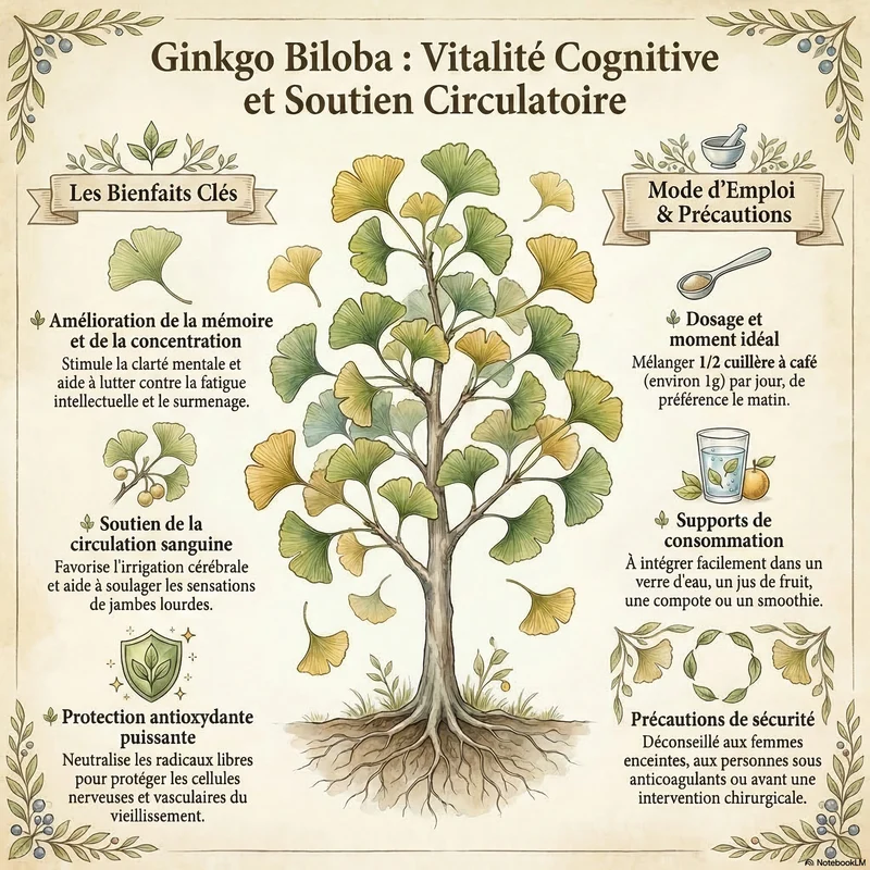 Ginkgo Biloba poudre | 50 g