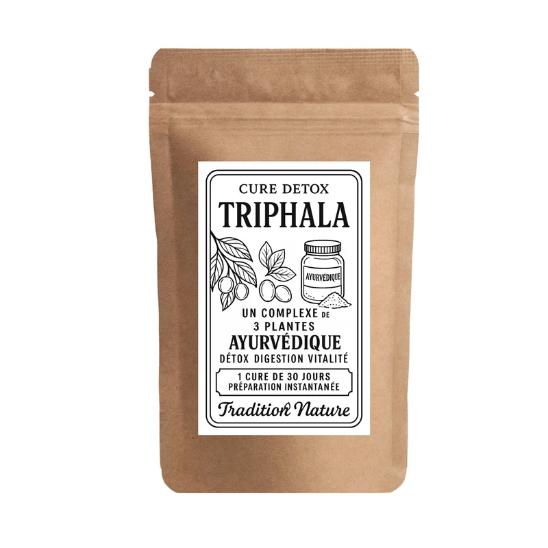 Triphala poudre | Cure détox Ayurvédique