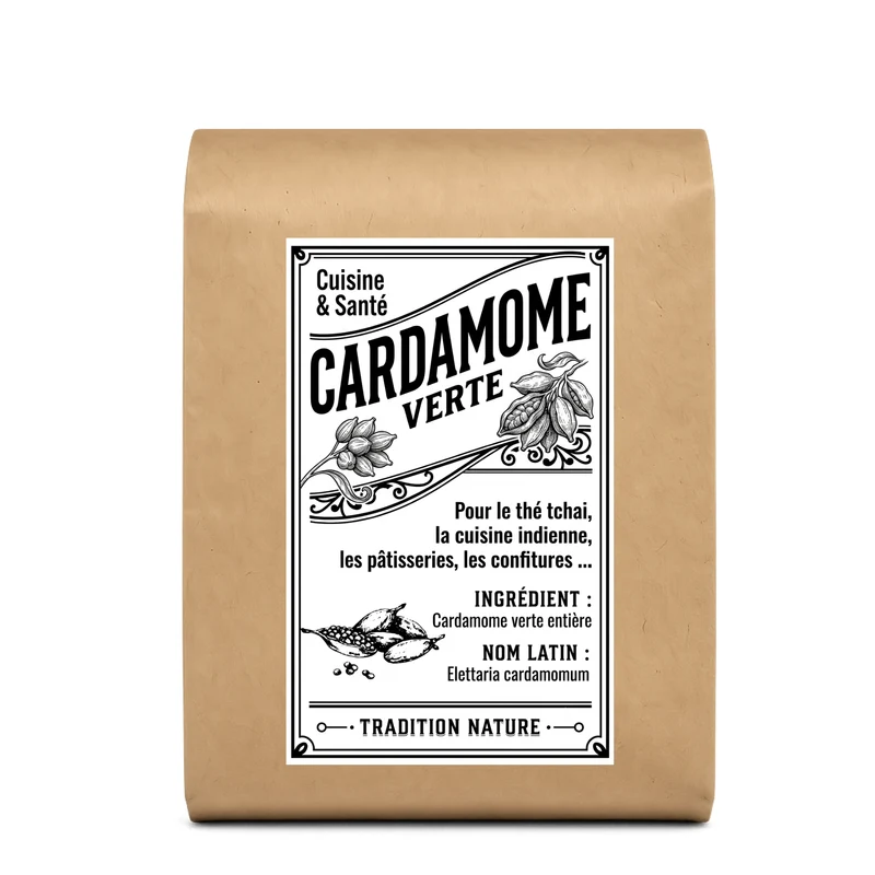 Cardamome verte entière