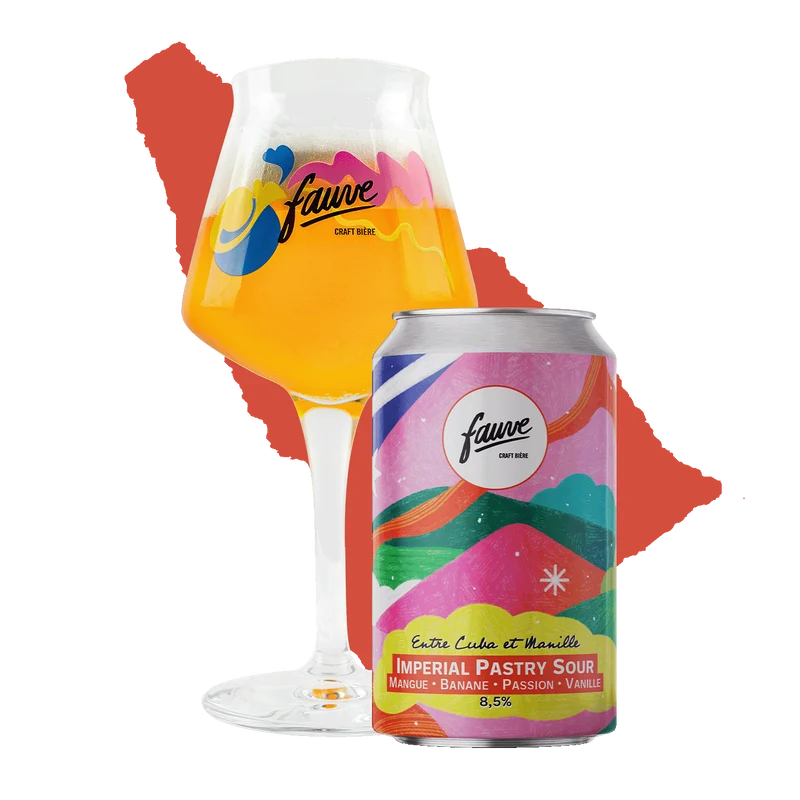 Entre Cuba et Manille - Imperial Pastry Sour, Mangue, Banane, Passion, Vanille - 33cL
