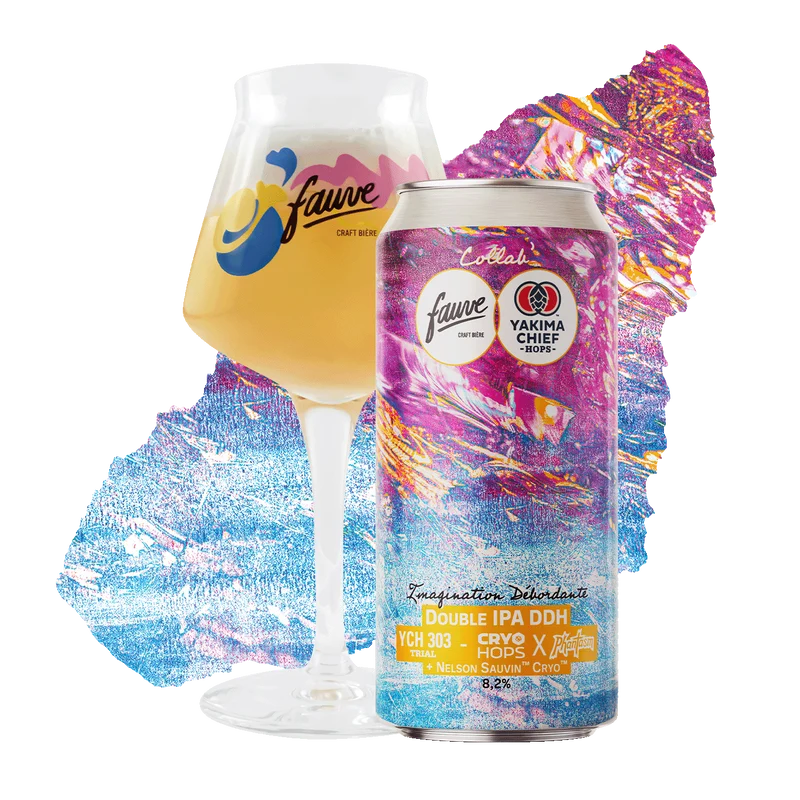 Imagination Débordante - Double IPA DDH YCH 303 Trial, Cryo Hops, Phantasm et Nelson Sauvin Cryo - 44cL