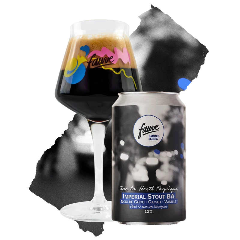 Sur la Vérité Physique - Imperial Stout BA Noix de coco, cacao, vanille - Élevé 12 mois en barriques – 33cL