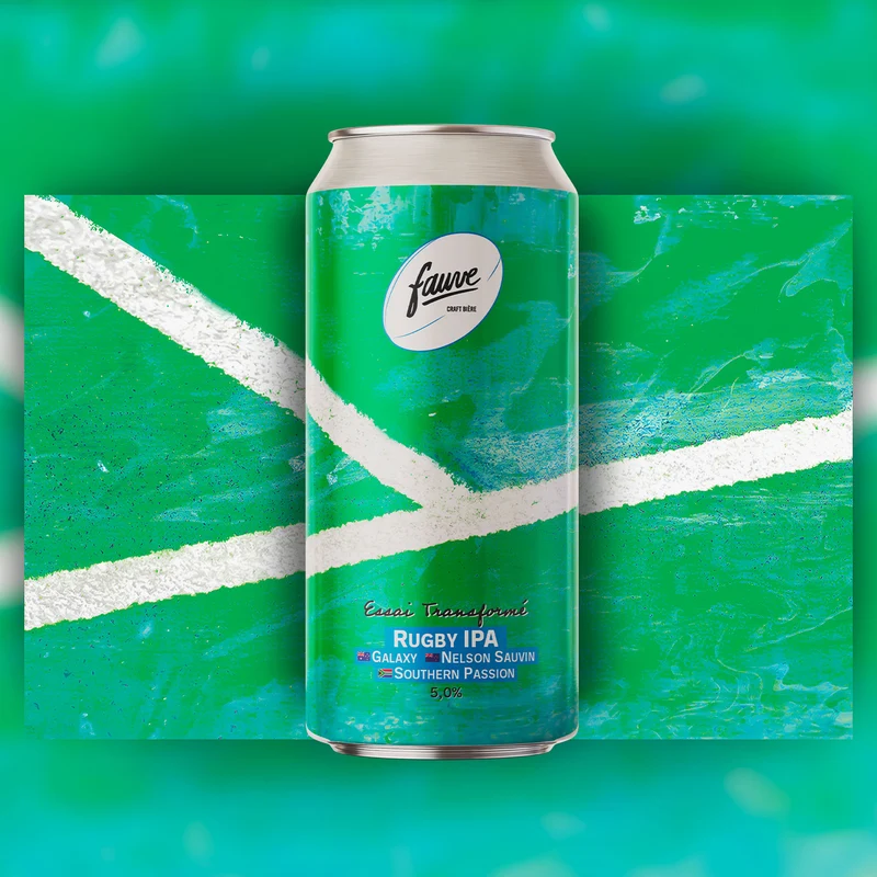 Essai Transformé - Rugby IPA Galaxy, Nelson Sauvin, Southern Passion - 44cL