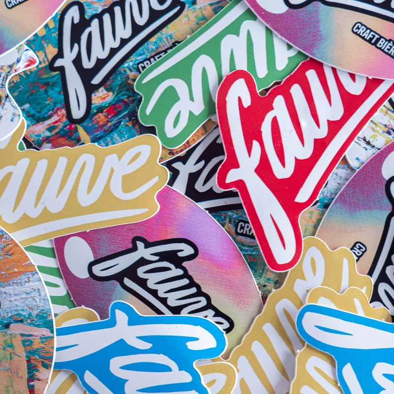Stickers Fauve