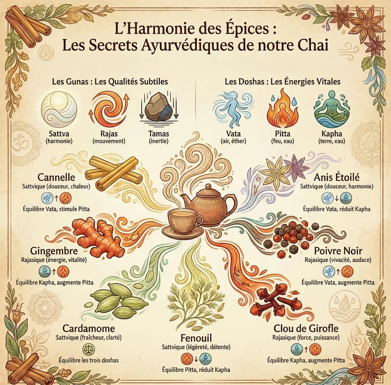 Épices Chai Latte (tchai masala)