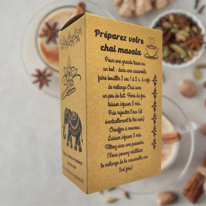 Épices Chai Latte (tchai masala)