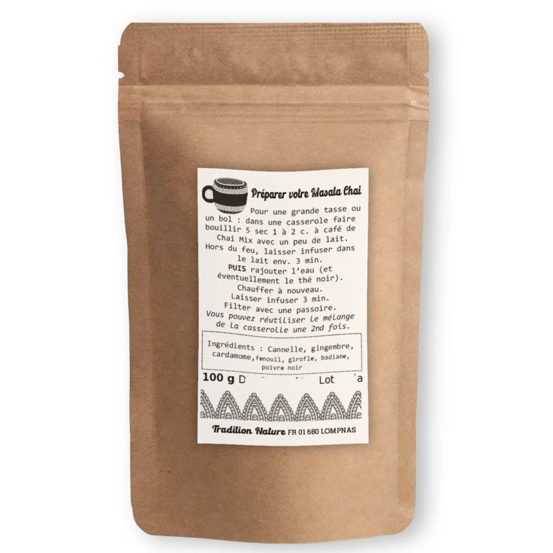 Épices Chai Latte (tchai masala)