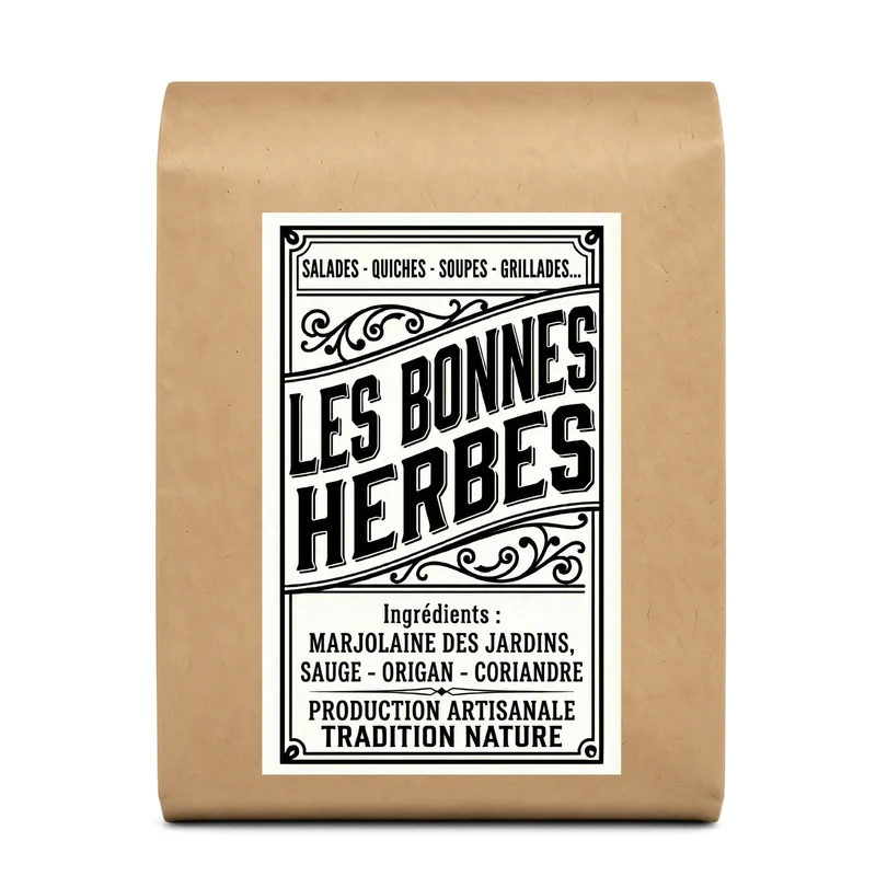 Les Bonnes Herbes vrac | mélange cuisine à base de sauge et marjolaine des Jardins