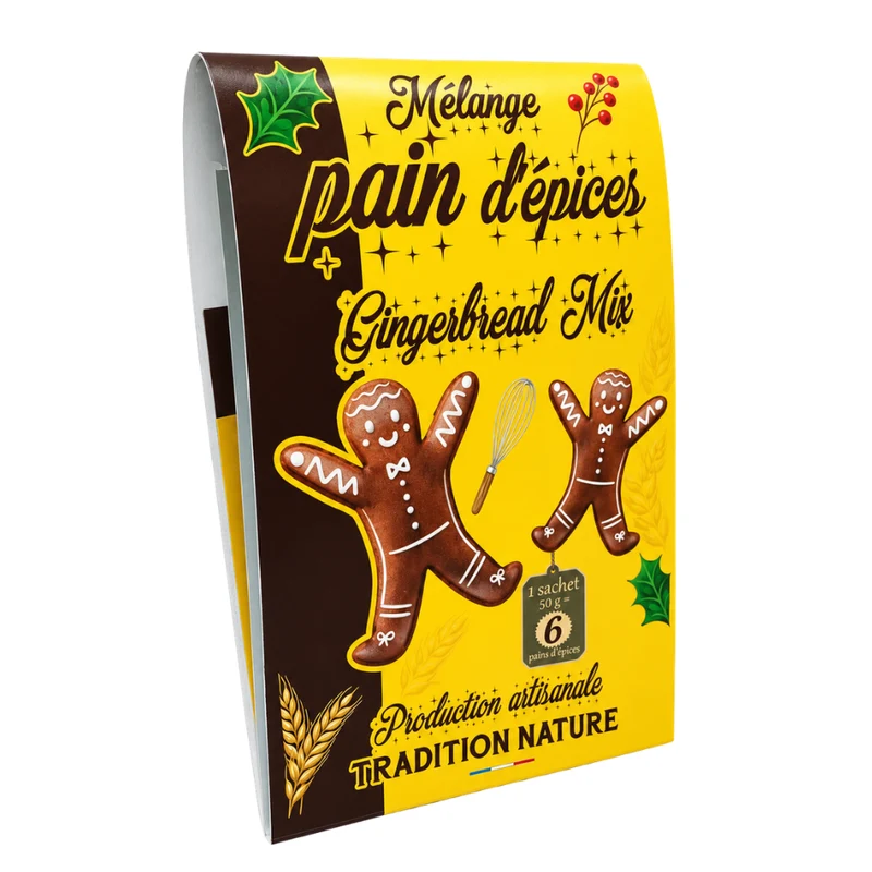Mélange pour pain d'épices & Recette facile | Épices de Noël Tradition Nature