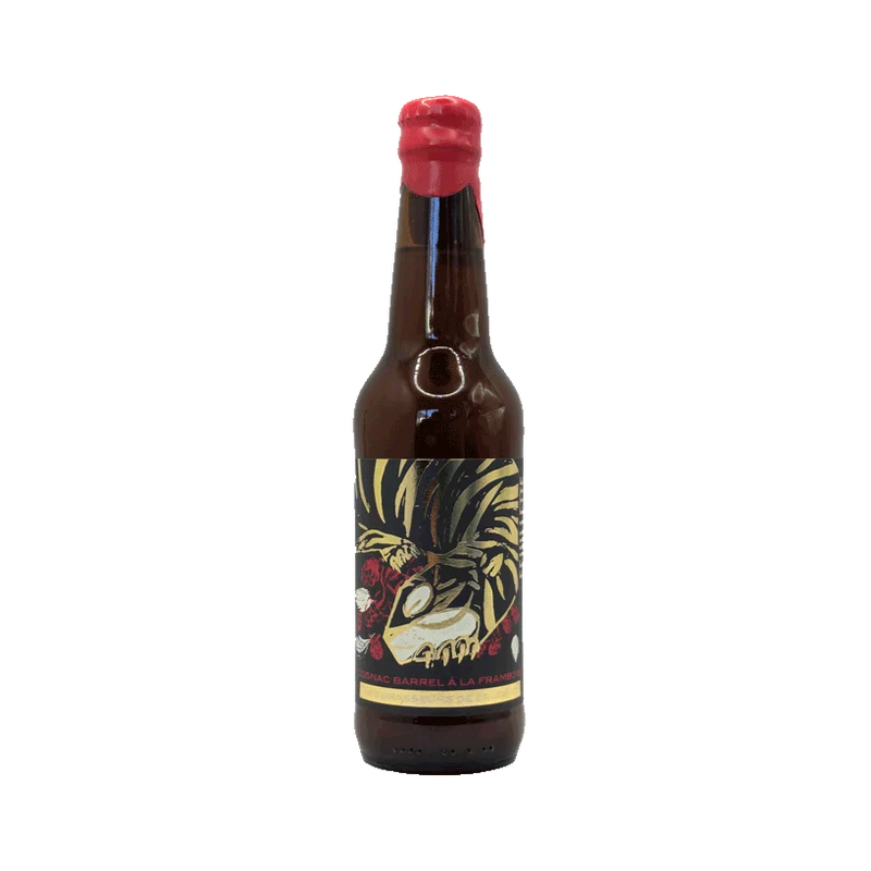 Les Brasseurs de la Jonte - Feuillette - 33cl | Bière Blanche à la Framboise vieillie en fût de cognac