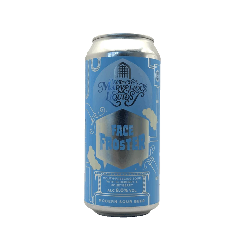 Vault City - Face Froster 44cl | Sour Blueberry & Honeyberry