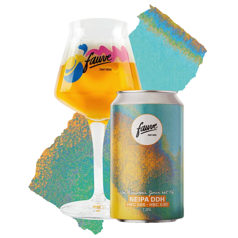 Un Nouveau Jour est Né - NEIPA DDH - Houblons HBC 586 & HBC 630 - 33cL