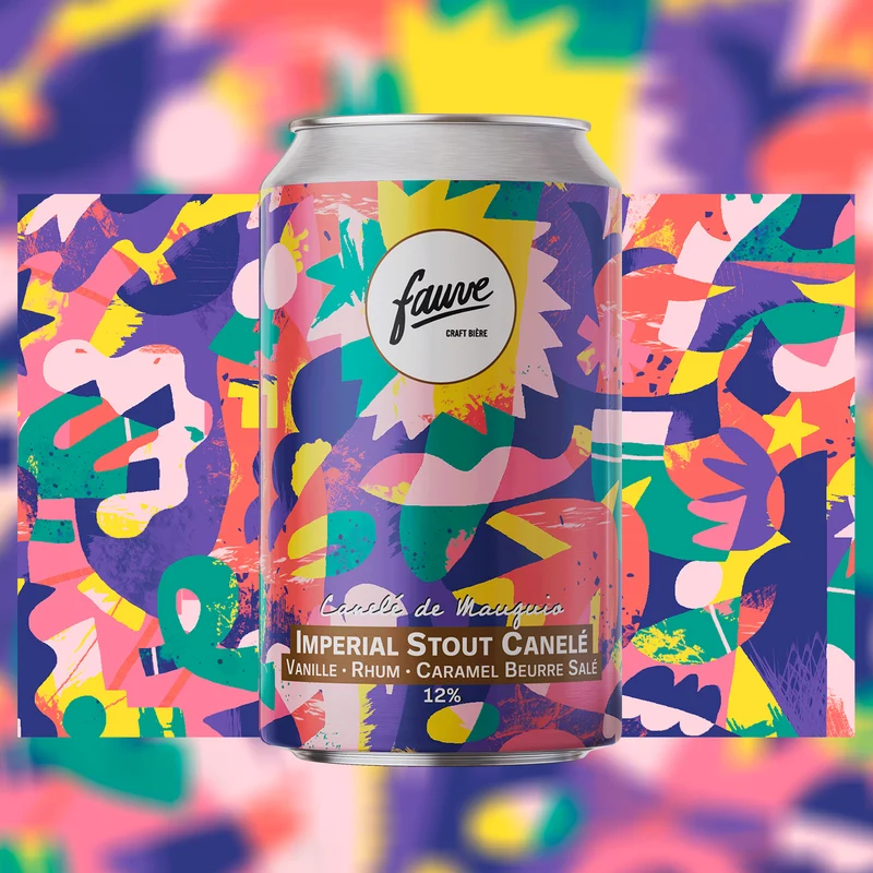 Canelé de Mauguio - Imperial Stout Vanille, Rhum, Caramel Beurre Salé- 33cL