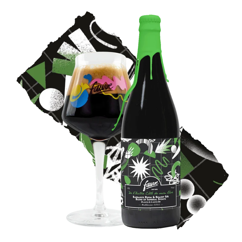 De l'Autre Côté de mon Rêve - Imperial Stout Rhum Barbade Brandy BA 18 mois