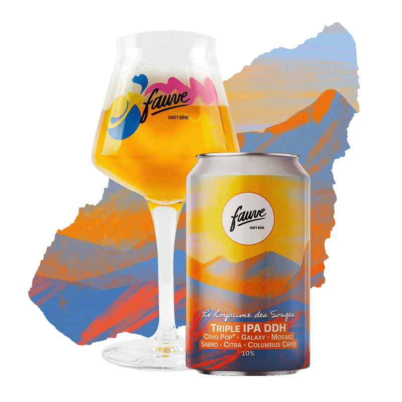 Le Royaume des Songes - Triple IPA DDH Cryo Pop, Galaxy, Mosaic, Sabro, Citra, Columbus Cryo 33cL