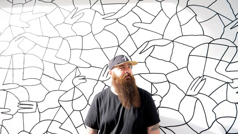 NEW Casquette 5-panel "Fauvicon" noir et daim