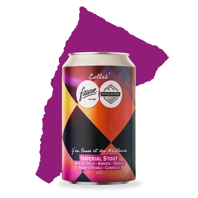 J'en Passe et des Meilleurs - Imperial Stout Noix de Coco, Amande, Vanille, Sirop d'Érable, Cannelle - 33cL