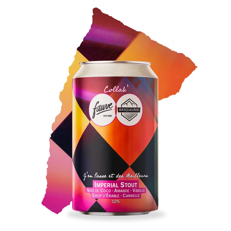 J'en Passe et des Meilleurs - Imperial Stout Noix de Coco, Amande, Vanille, Sirop d'Érable, Cannelle - 33cL