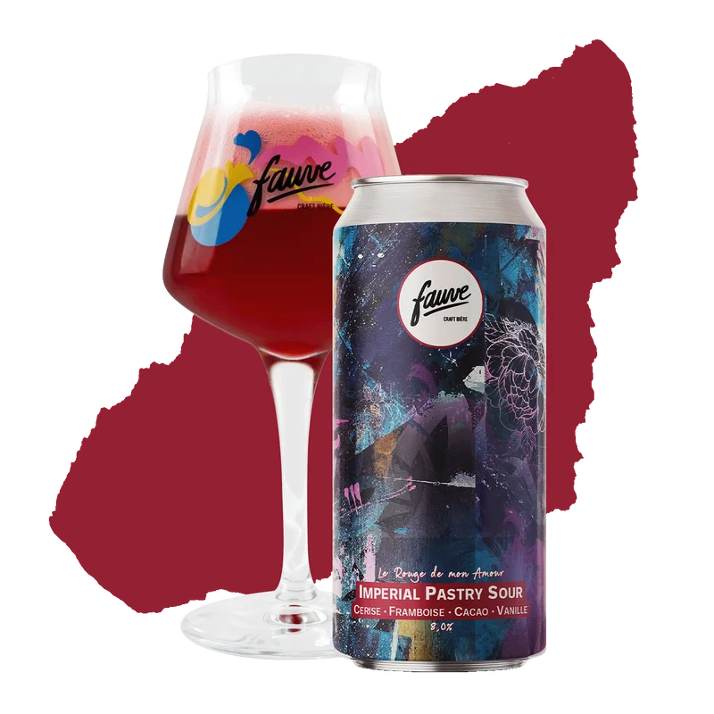 Le Rouge de mon Amour - Imperial Pastry Sour Cerise, Framboise, Cacao, Vanille - 44cL