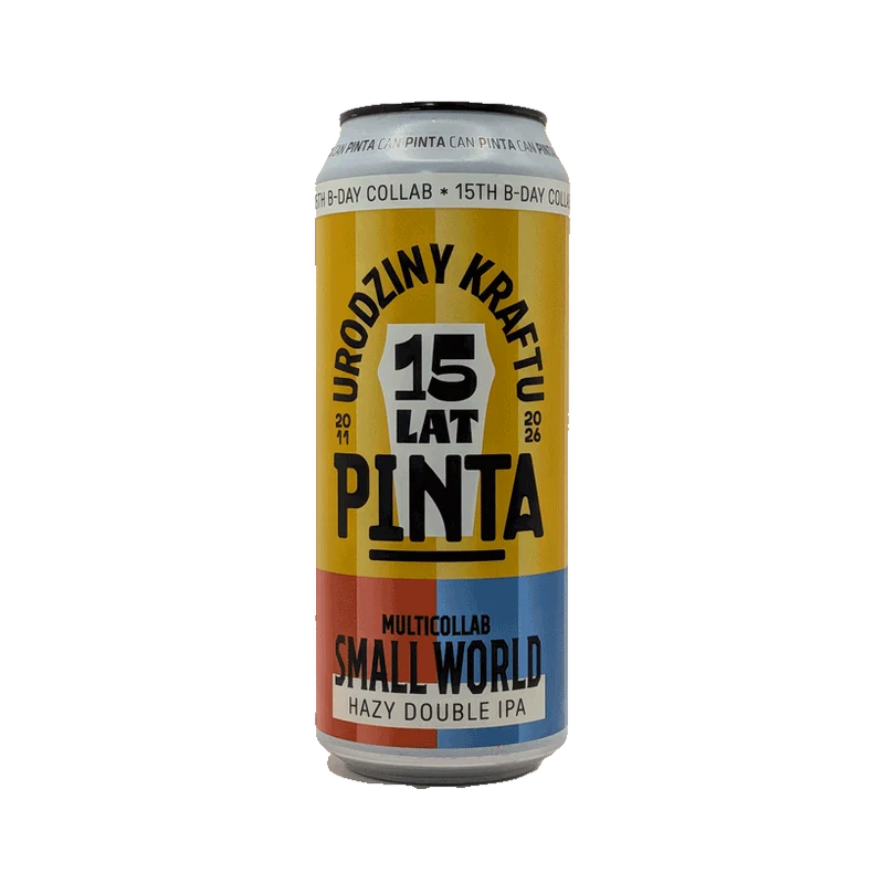 Pinta - Multicollab Small World 50cl | Hazy Double IPA