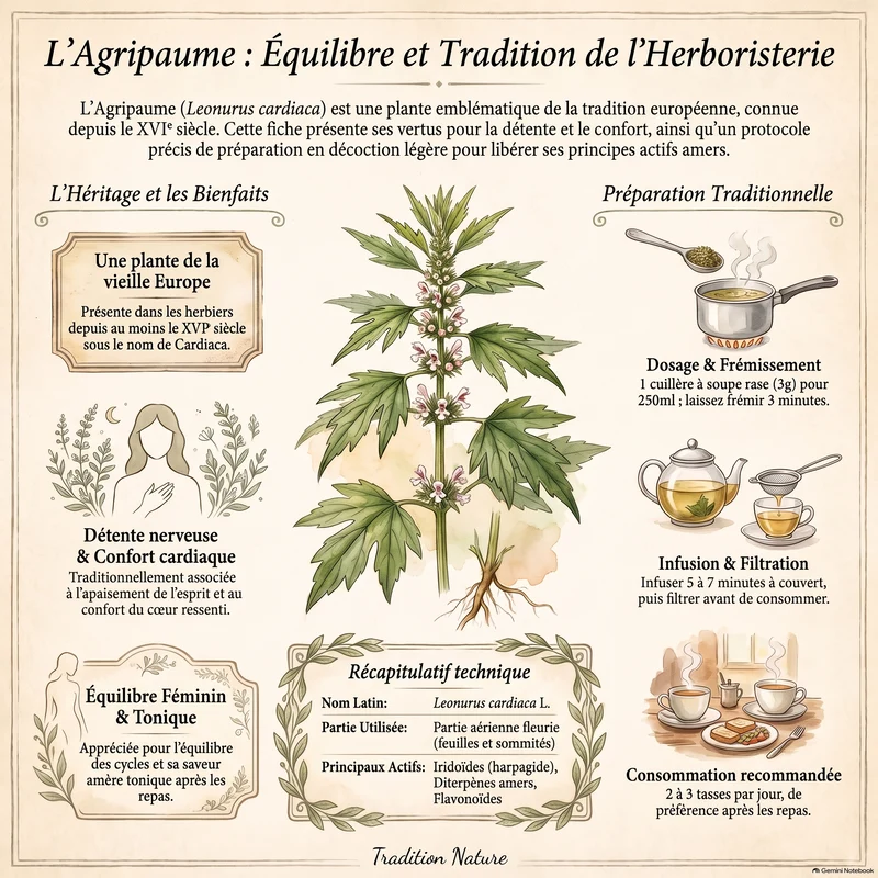 Agripaume tisane | Plante coupée en vrac